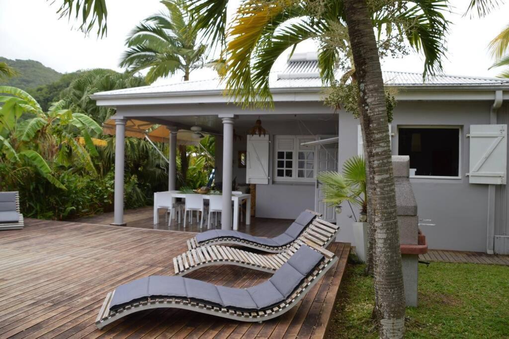 La Charmante Villa Coco Avec Magnifique Vue Mer Le Marin Exterior foto